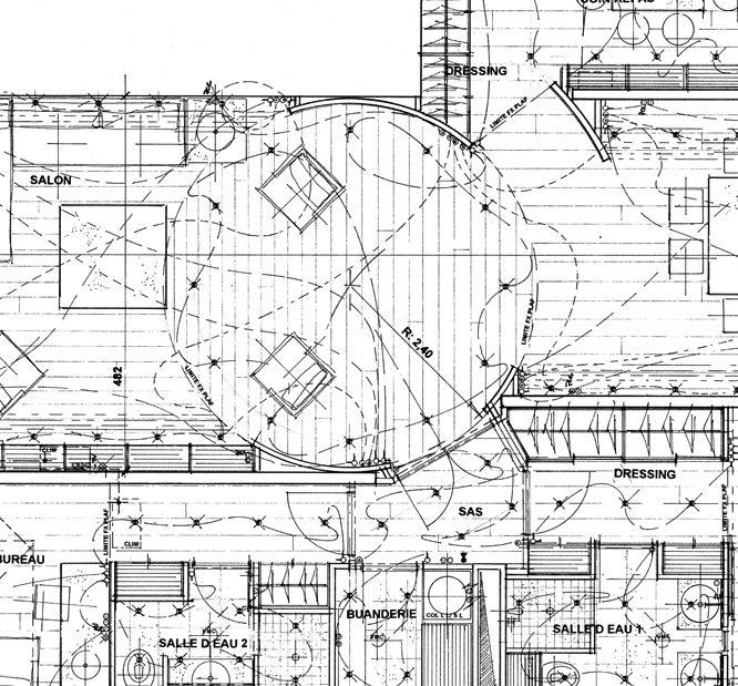 plan appartement architecte interieur