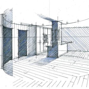 perspective plan architecte intérieur